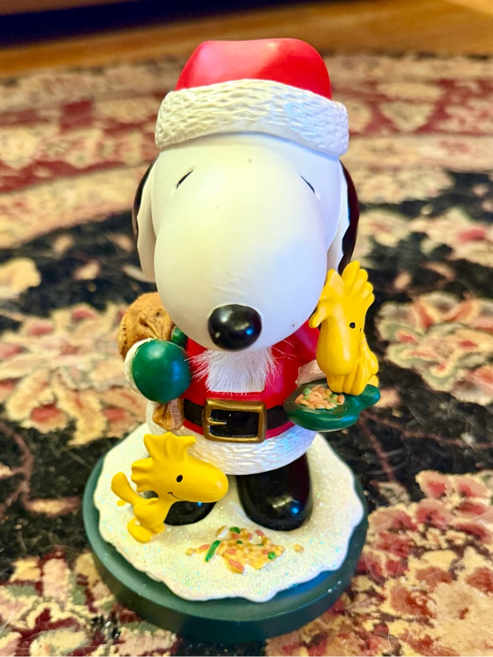 Peanuts Snoopy & Woodstock Holiday Figurine